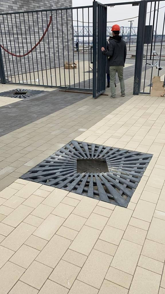 Приствольная решетка для дерева ZKING ATMOSPHERE 1.2х1.2м Черная в Мариуполе фото