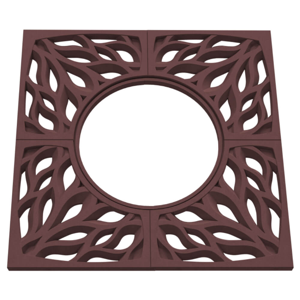 Приствольная решетка для дерева ZKING CRUST 1.2х1.2м Коричневая в Мариуполе фото