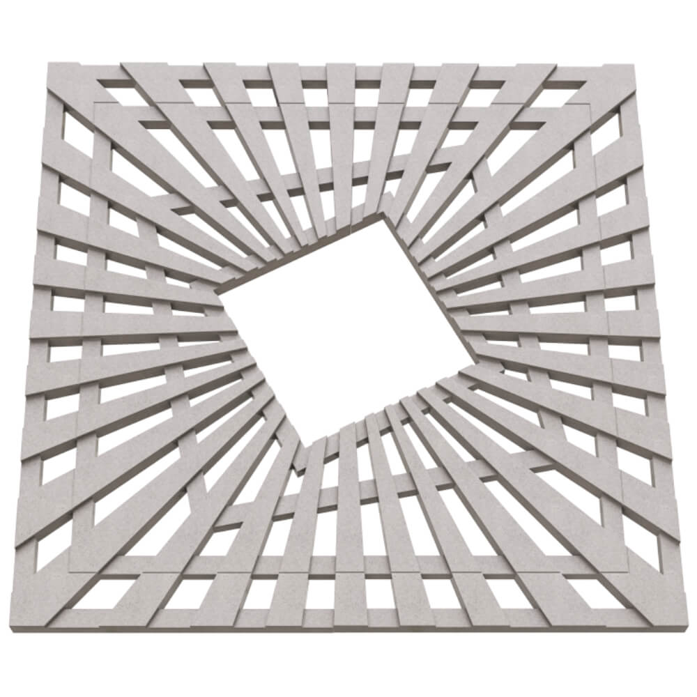 Приствольная решетка для дерева ZKING ATMOSPHERE 1.2х1.2м Бежевая в Мариуполе фото