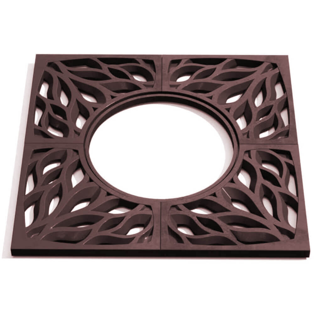 Приствольная решетка для дерева ZKING CRUST 1.2х1.2м Коричневая Мариуполь фото