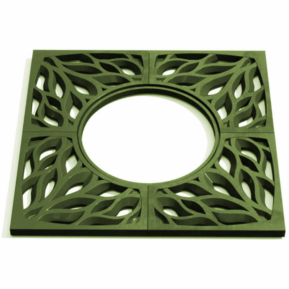 Приствольная решетка для дерева ZKING CRUST 1.2х1.2м Зеленая Мариуполь фото