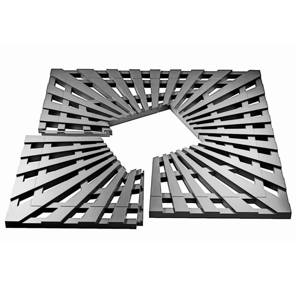 Приствольная решетка для дерева ZKING ATMOSPHERE 1.2х1.2м Серая в Мариуполе фото